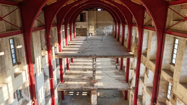 della barile - studio tecnico - MOLINO LOVA - Ex Lanificio - Riconfigurazione - Interno struttura metallica 2