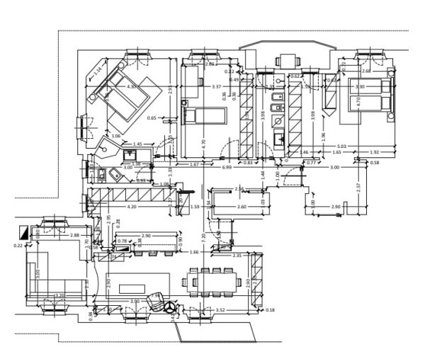 della barile - studio tecnico - progettazione ingegneria e architettura - biella - pianta