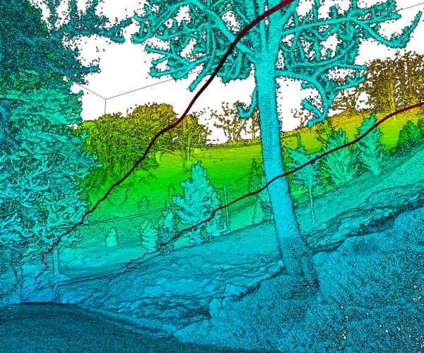 della barile - studio tecnico - rilievi laser scanner - nuova di punti